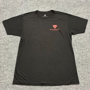 Slingshot Daytona Beach FL Mens T-Shirt Size Large Black Stretch Short Sleeve